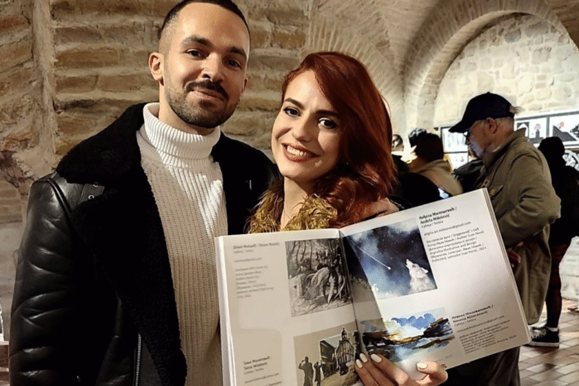 Me and the book series author